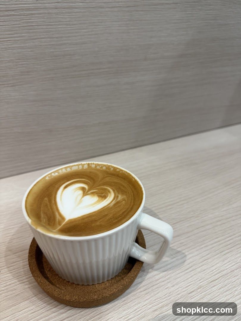 Latte Art Coffee Cup