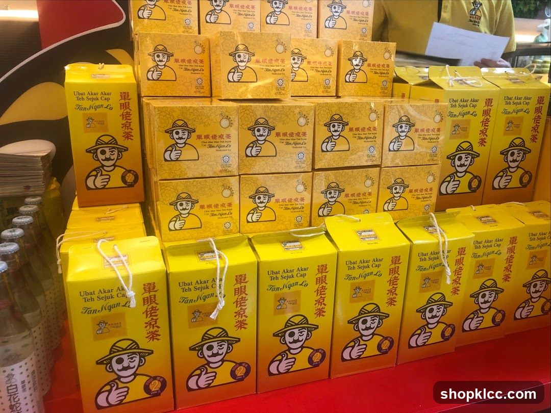 Yellow Tea Boxes Display