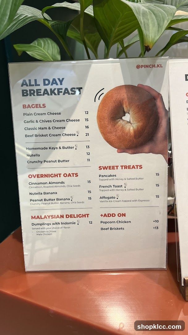 All Day Breakfast Menu