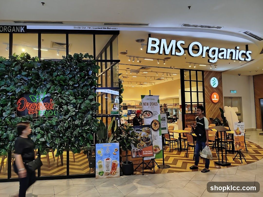 BMS Organics Store Interior