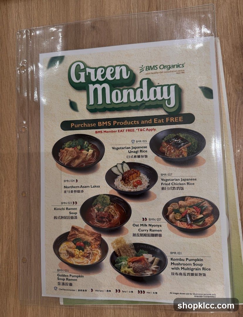 Green Monday - BMS Organics