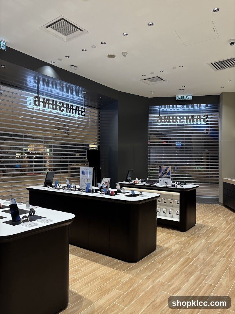 Samsung Store Interior