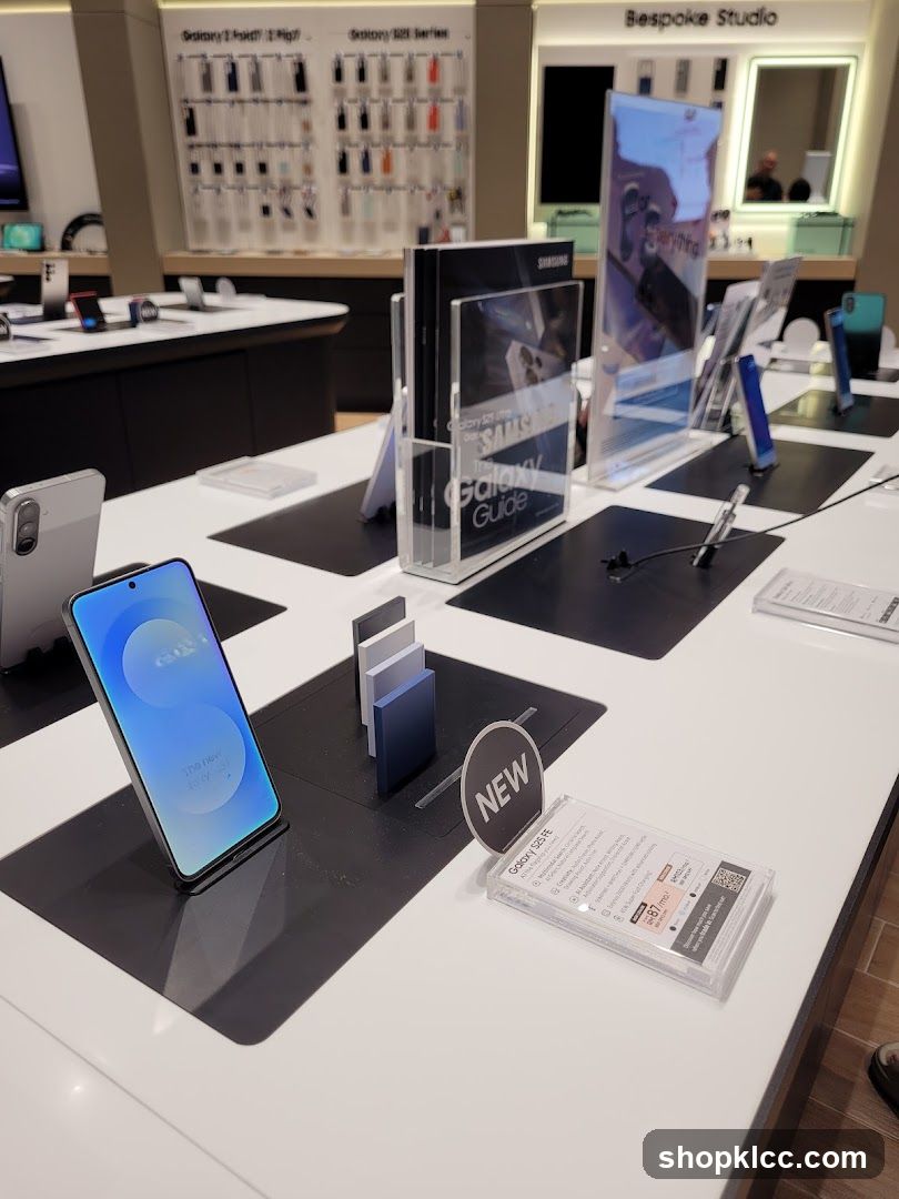 Samsung Store Interior Display