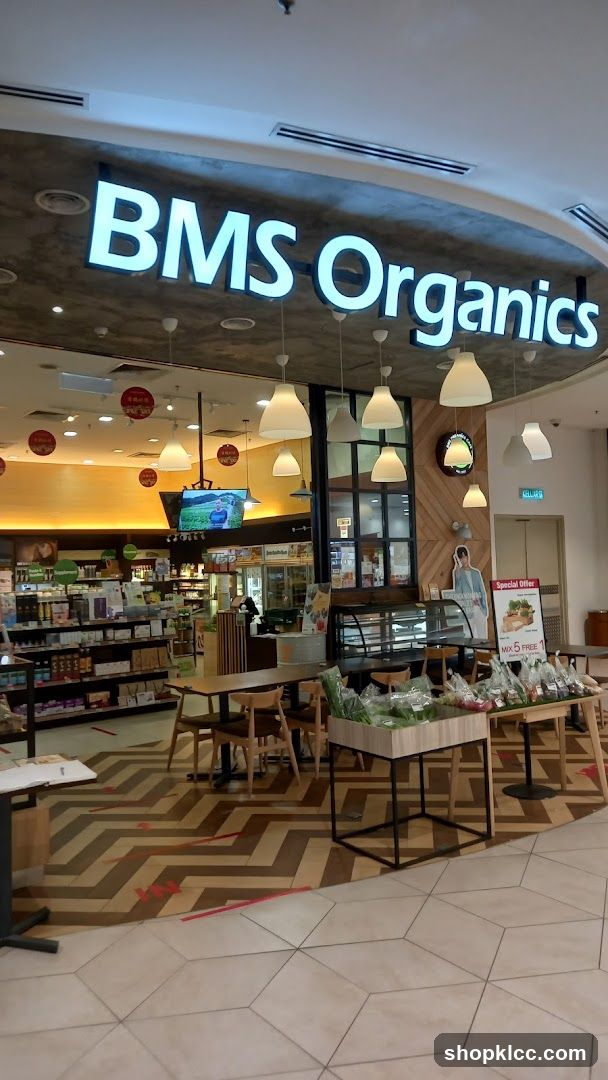 BMS Organics Store Interior