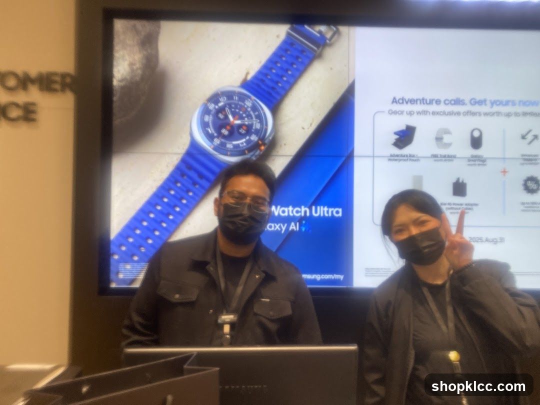Samsung Watch Ultra Display