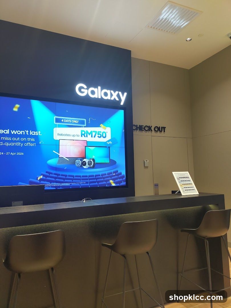 Galaxy Store Interior