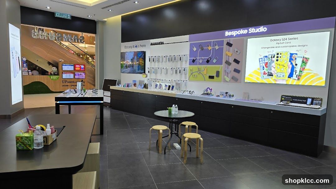 Electronics Store Interior