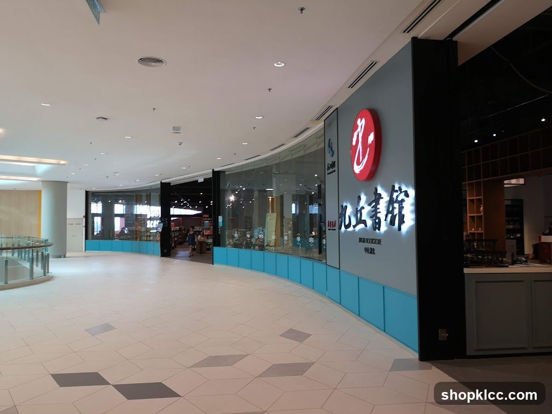Mall Interior with Storefronts