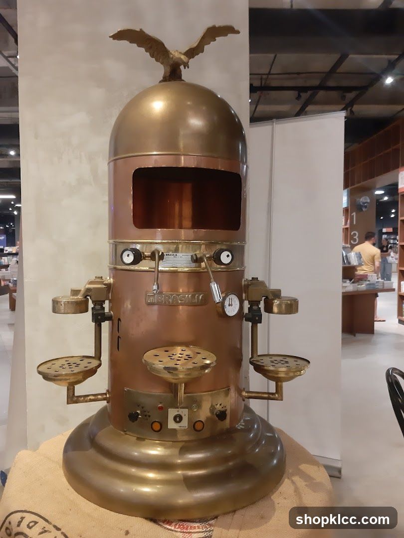 Vintage Coffee Machine Display