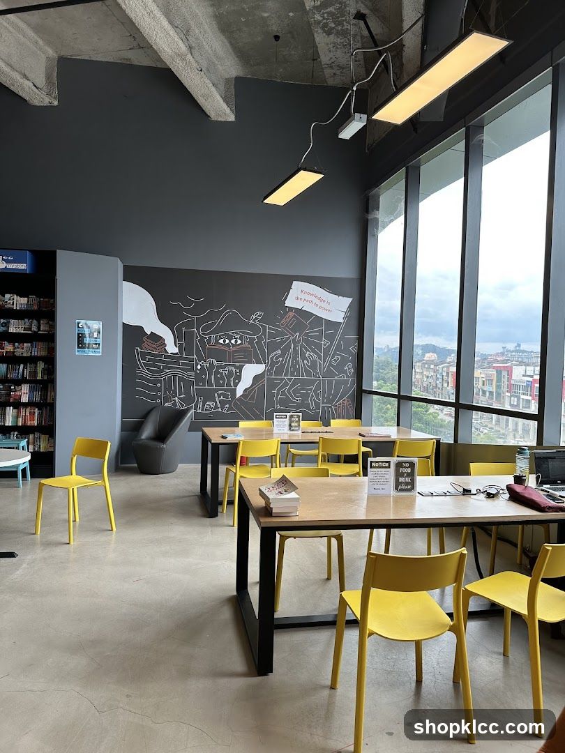 Modern Interior with Art Wall and Yellow Chairs