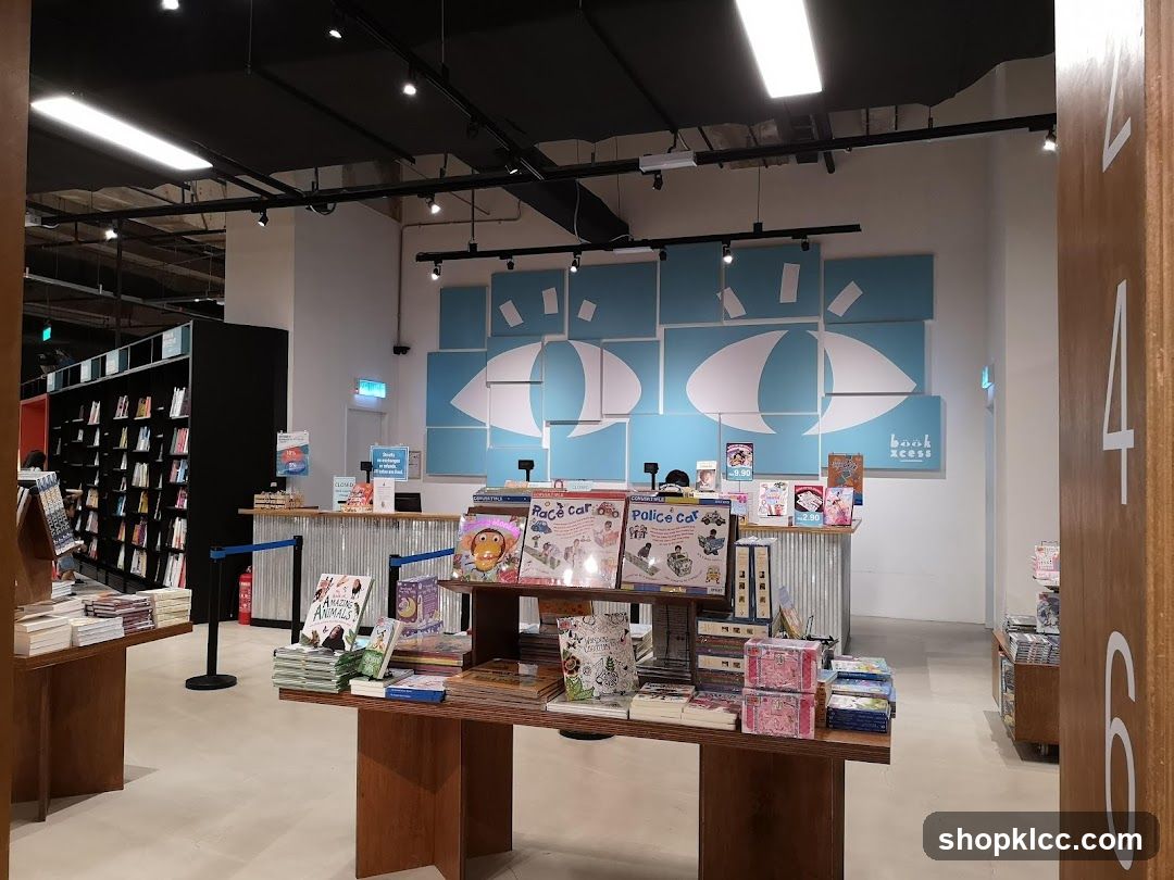 Bookstore Interior Display