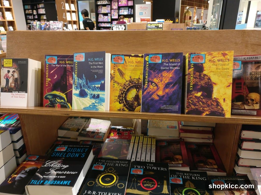 Bookstore Interior Display