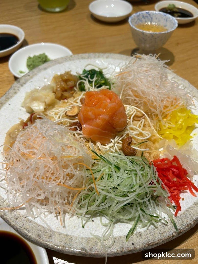 Sashimi and Noodle Platter