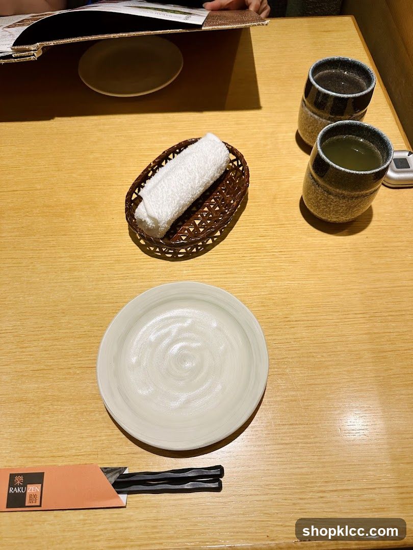 Japanese Dining Table Setting