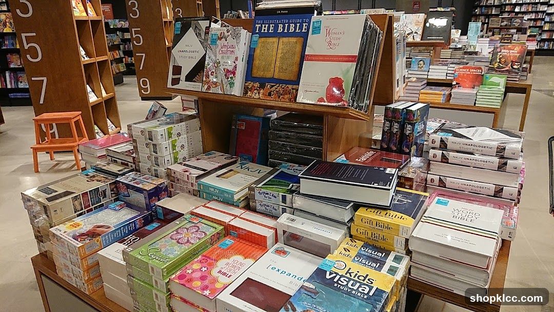 Bible Display in Bookstore