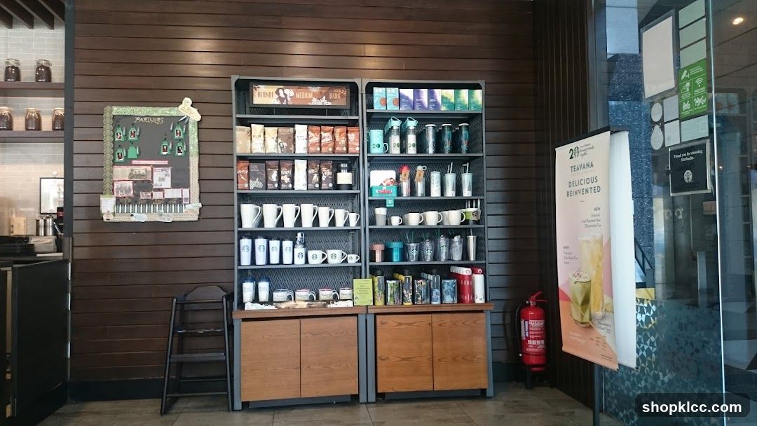 Starbucks Merchandise Display