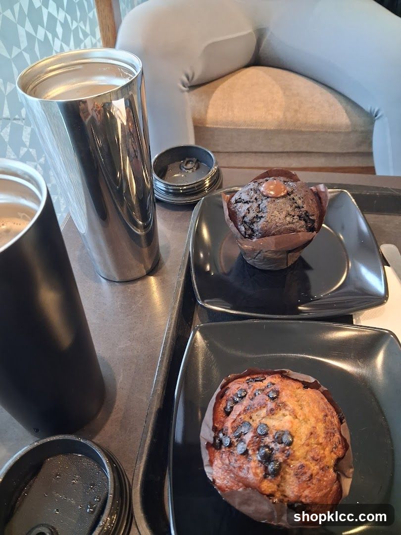 Muffins and Drinks