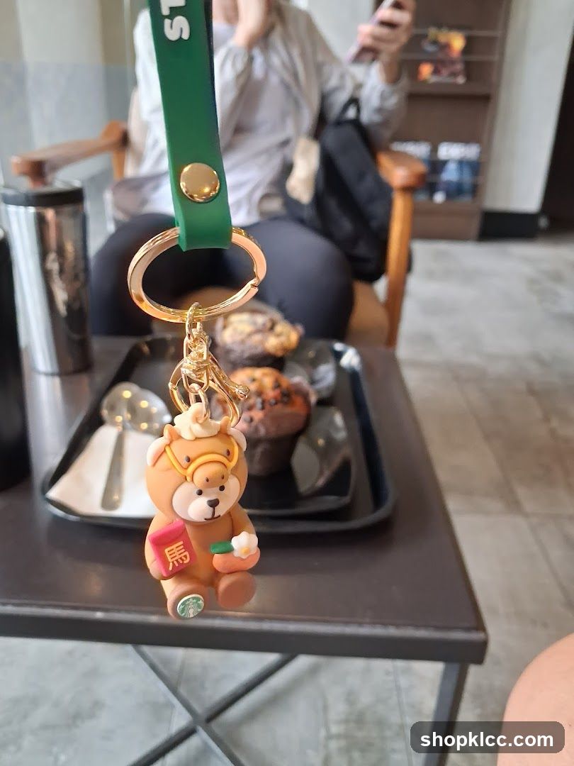Starbucks Bear Keycharm