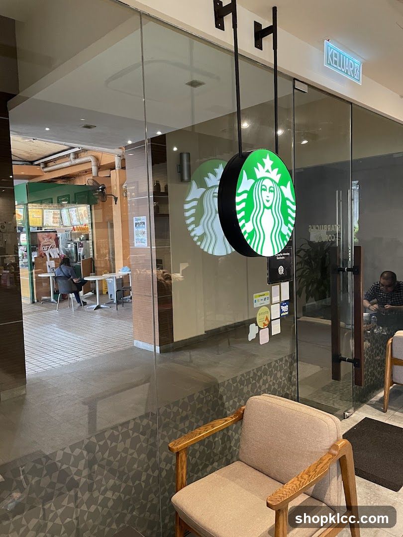 Starbucks Coffee Entrance