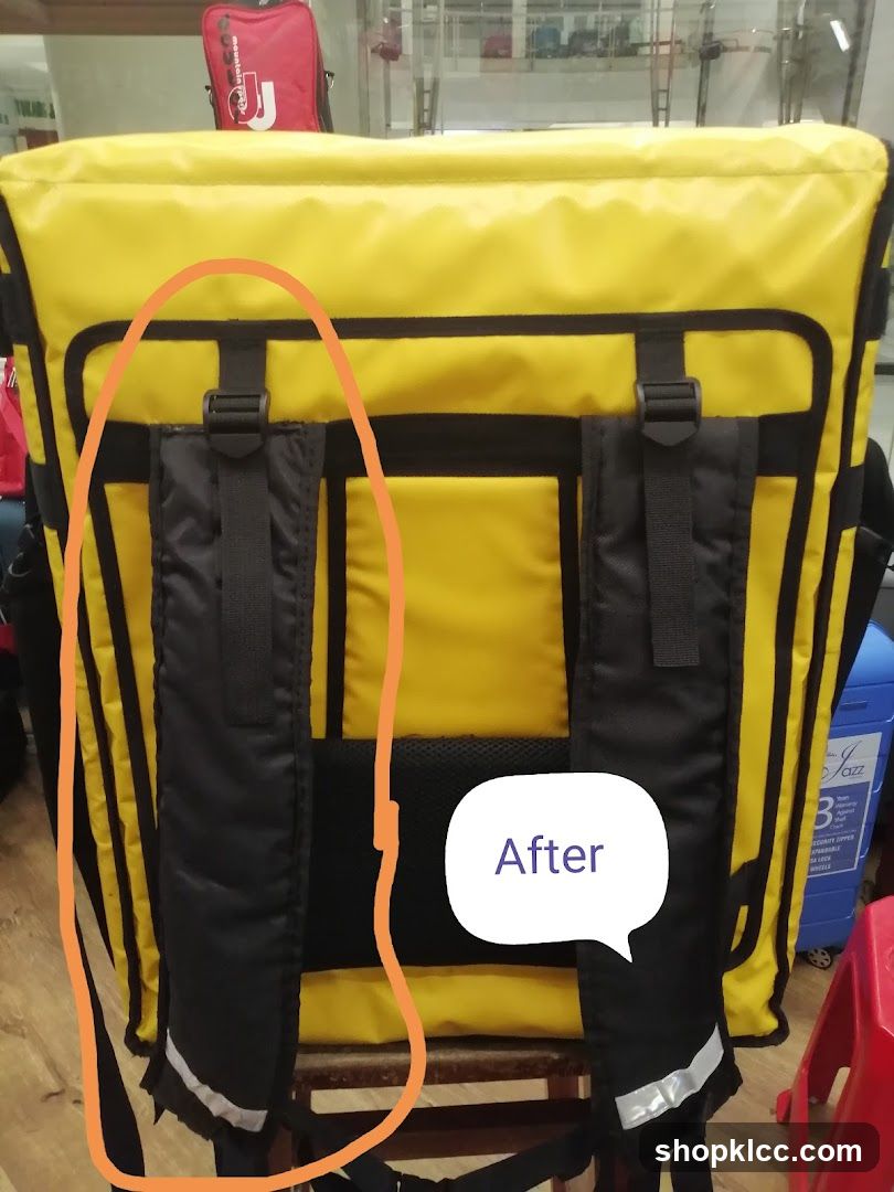 Yellow Delivery Bag