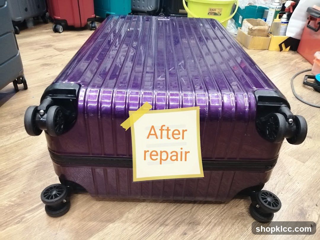 Luggage After Repair