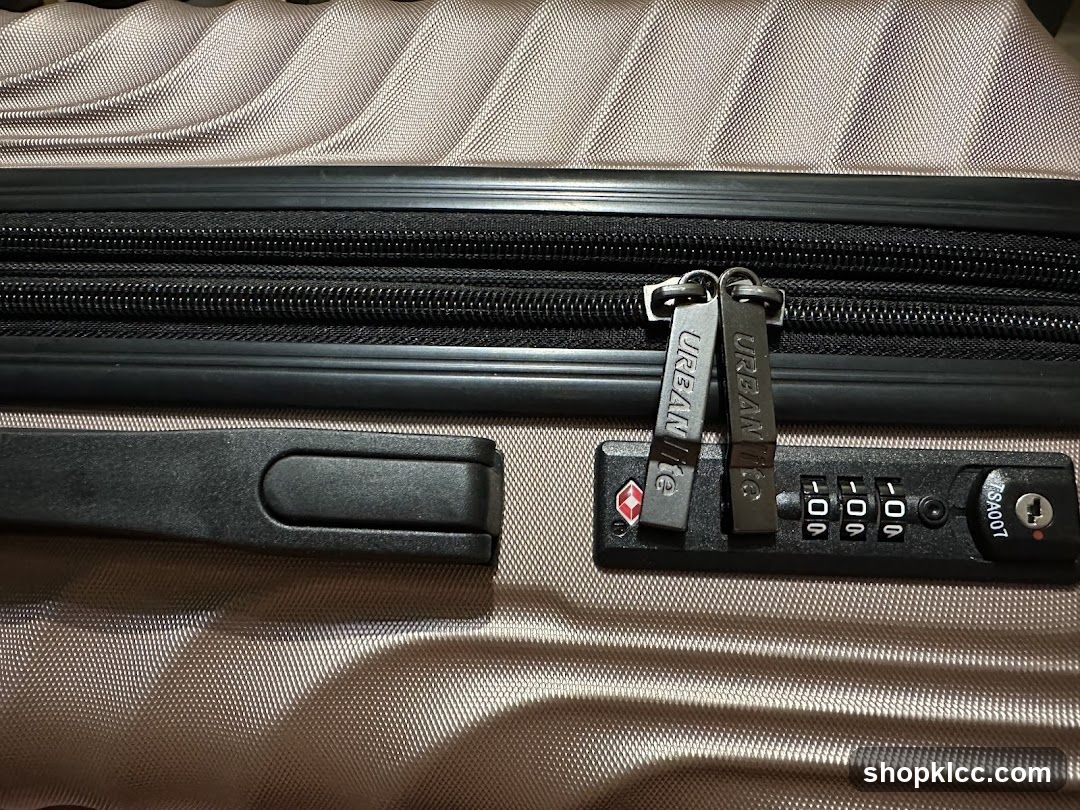 Luggage Zipper and Combination Lock