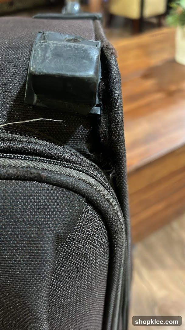 Damaged Luggage Corner