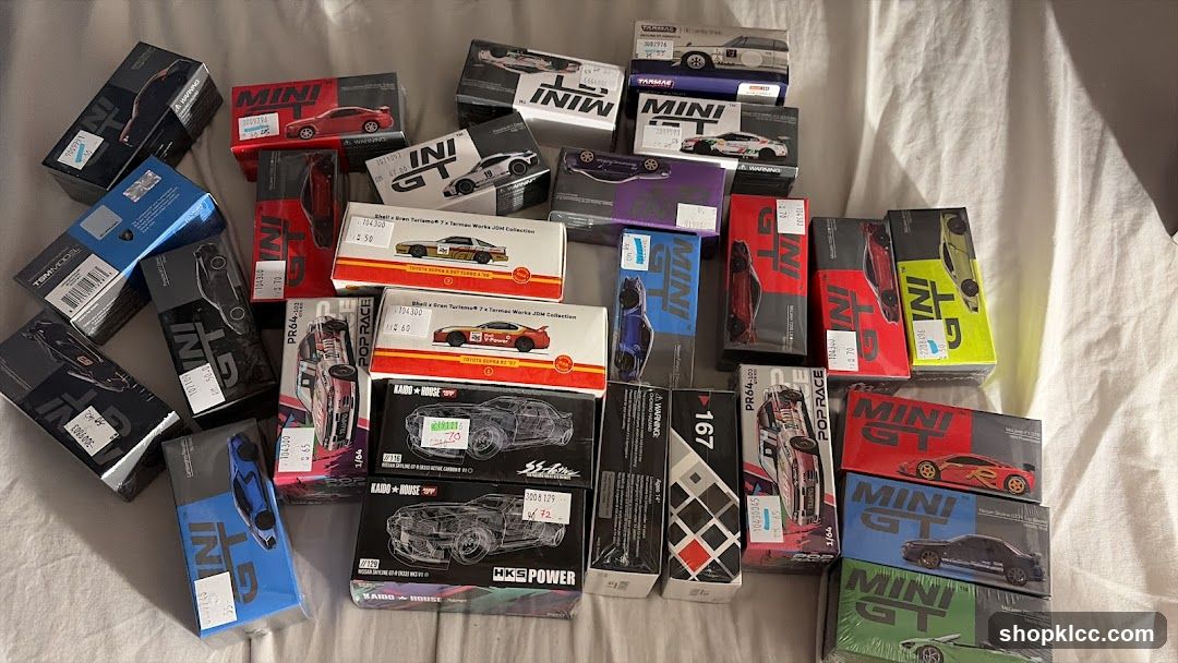 Collection of Die-Cast Model Cars