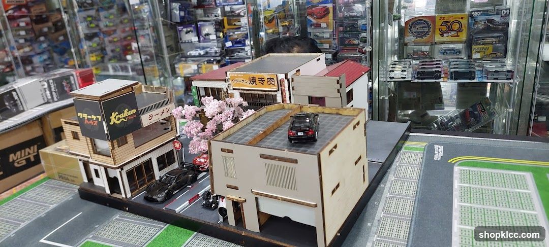 Miniature Cityscape Diorama