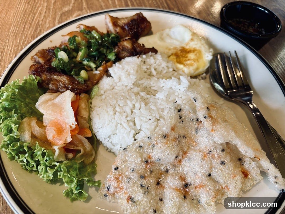 Vietnamese Broken Rice Dish