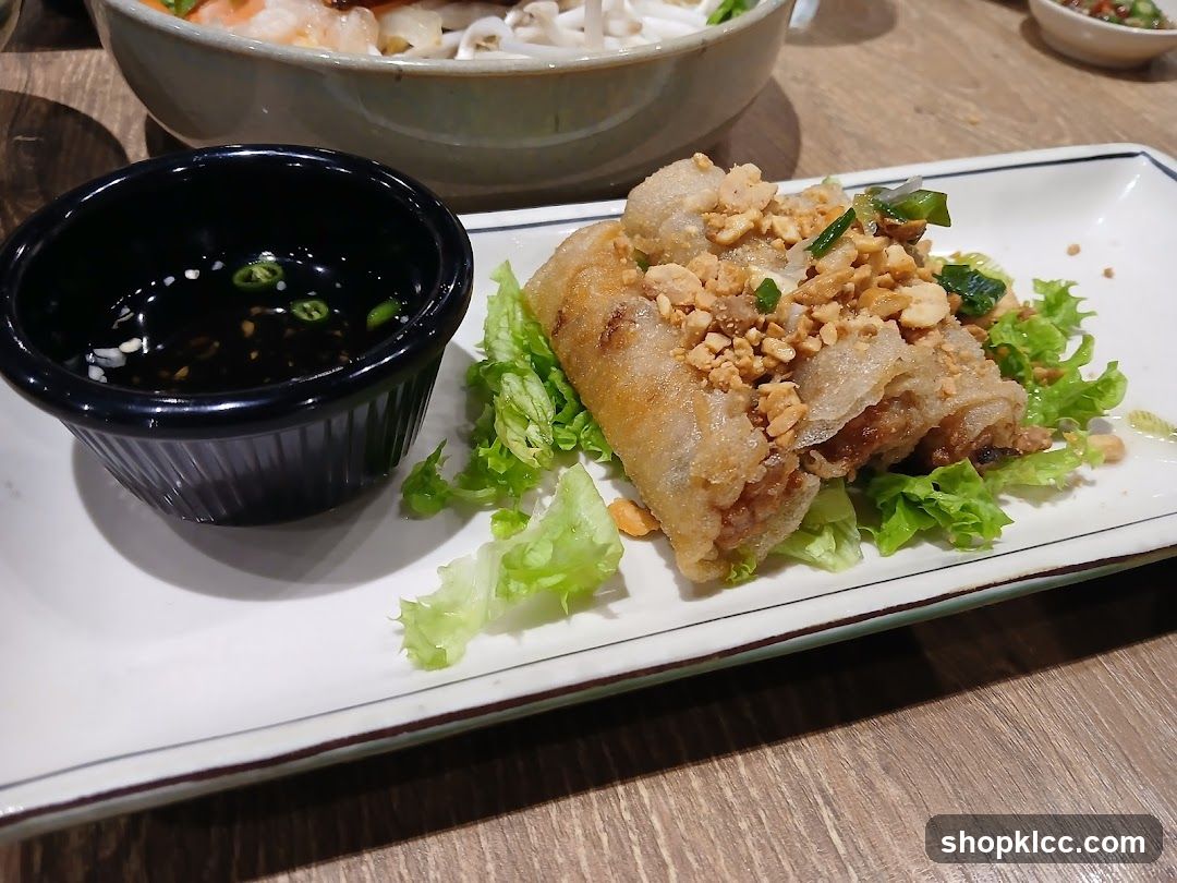 Spring Rolls with Dipping Sauce