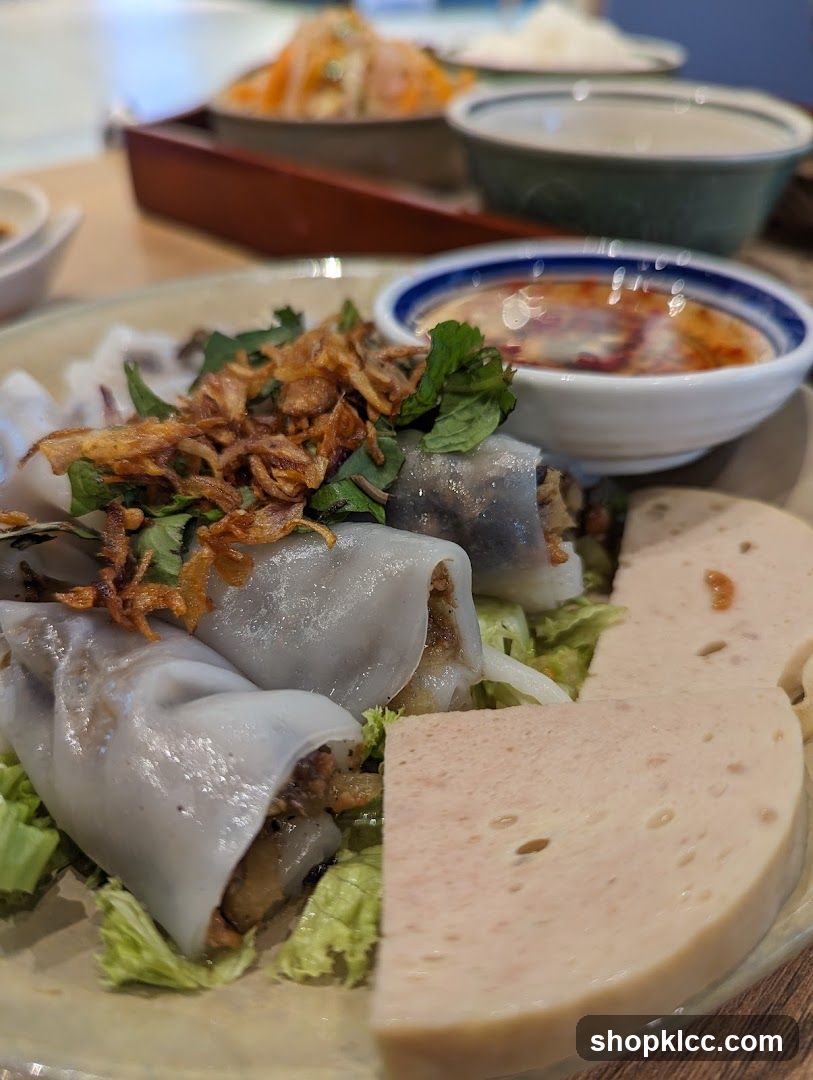 Vietnamese Steamed Rice Rolls