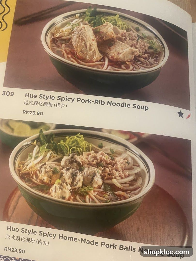 Hue Style Spicy Noodle Soups