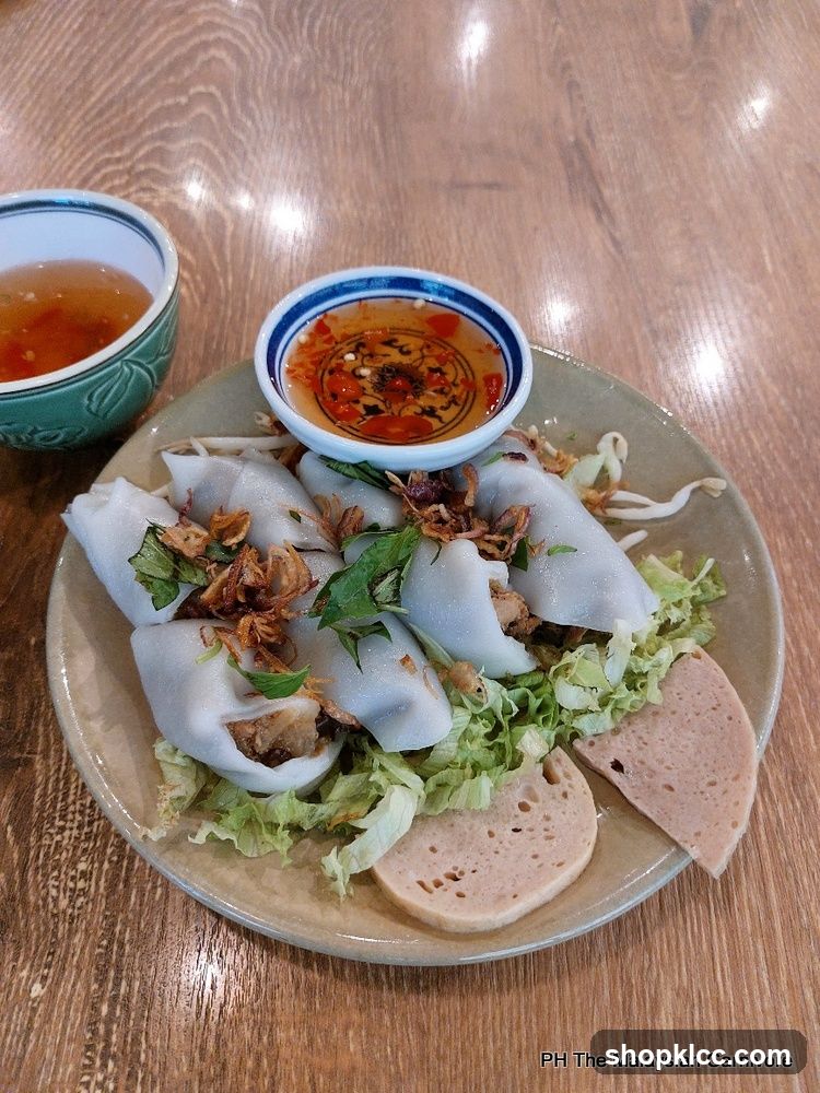 Vietnamese Steamed Rice Rolls