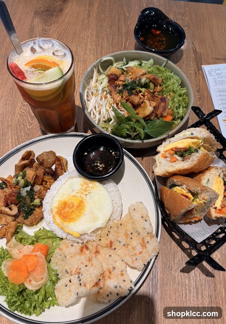 Vietnamese Food Platter