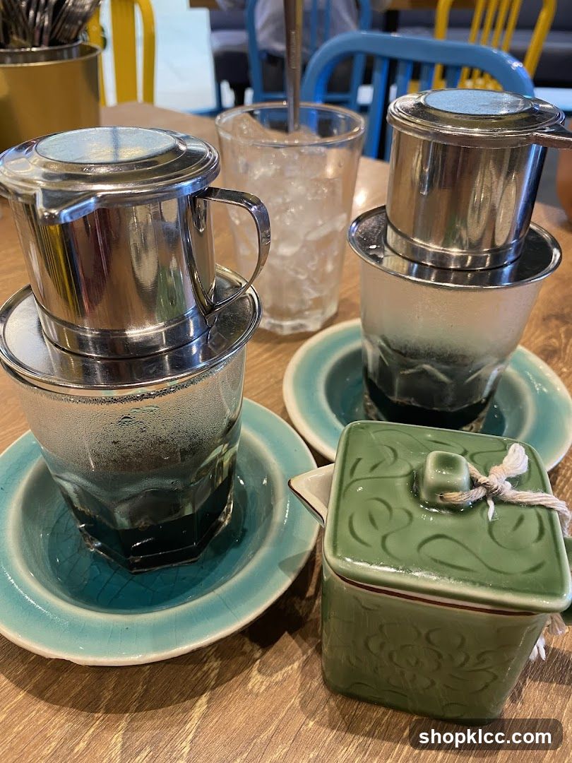 Vietnamese Coffee Preparation