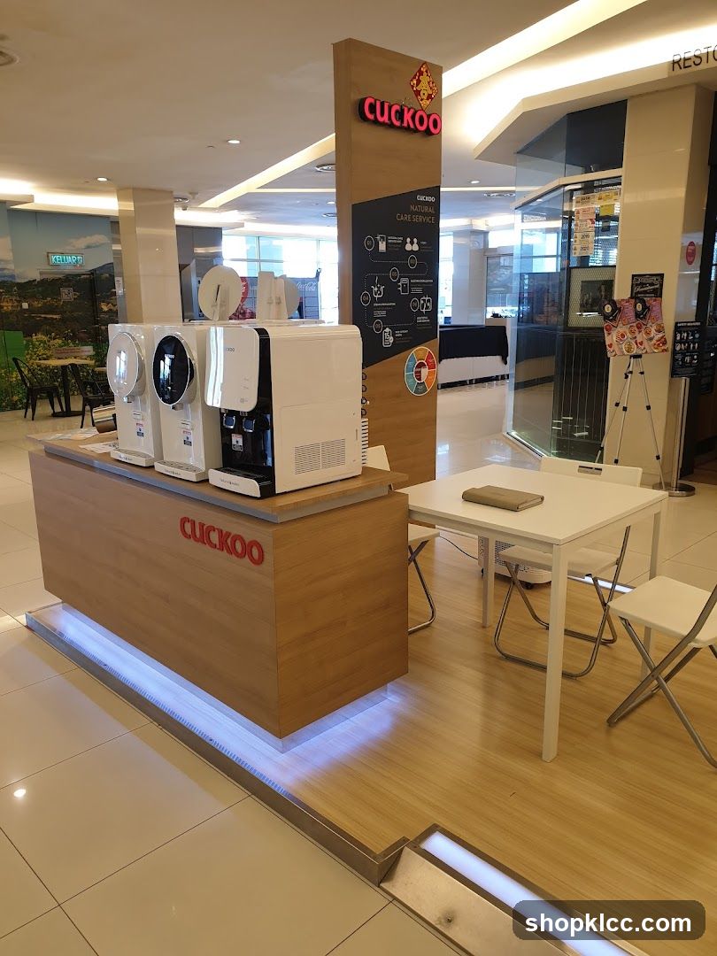 Cuckoo Water Purifier Display