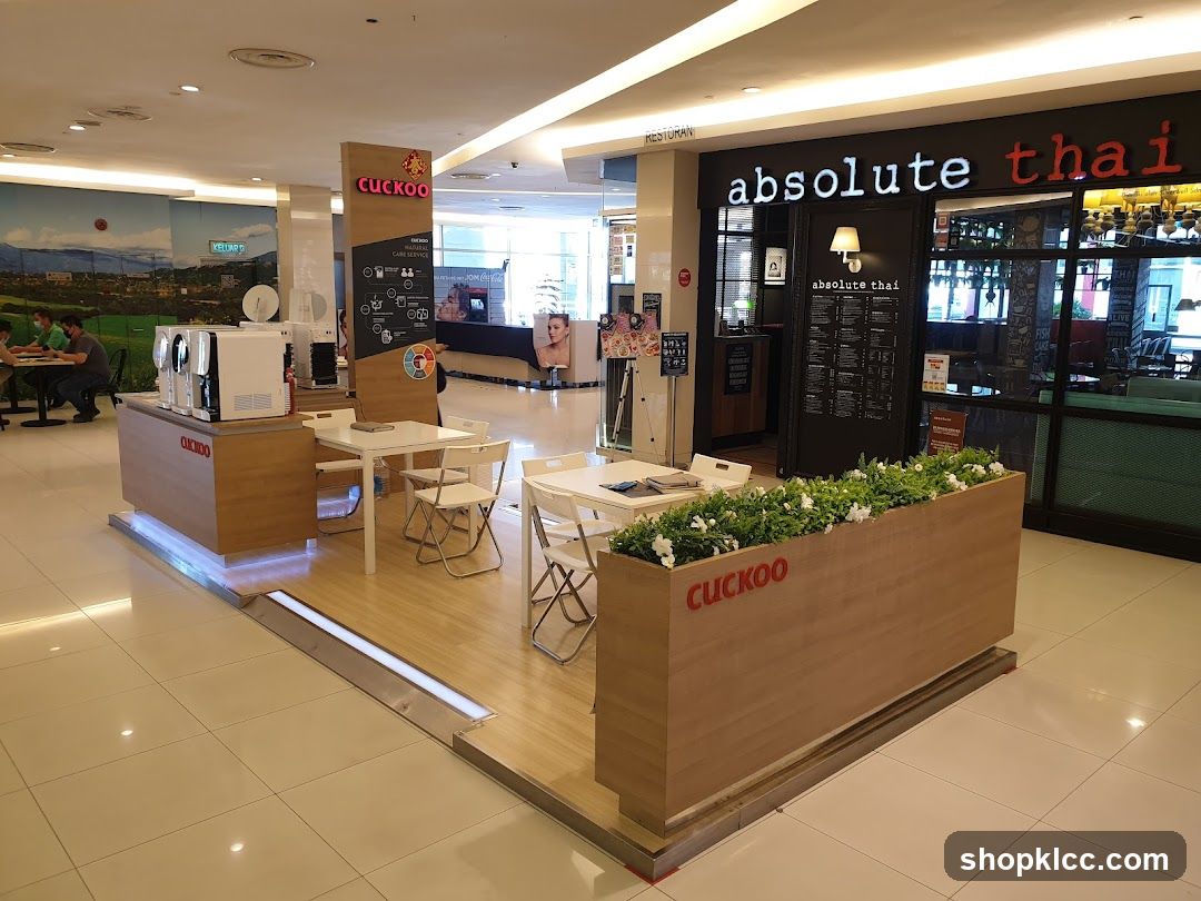 Cuckoo and Absolute Thai Storefronts