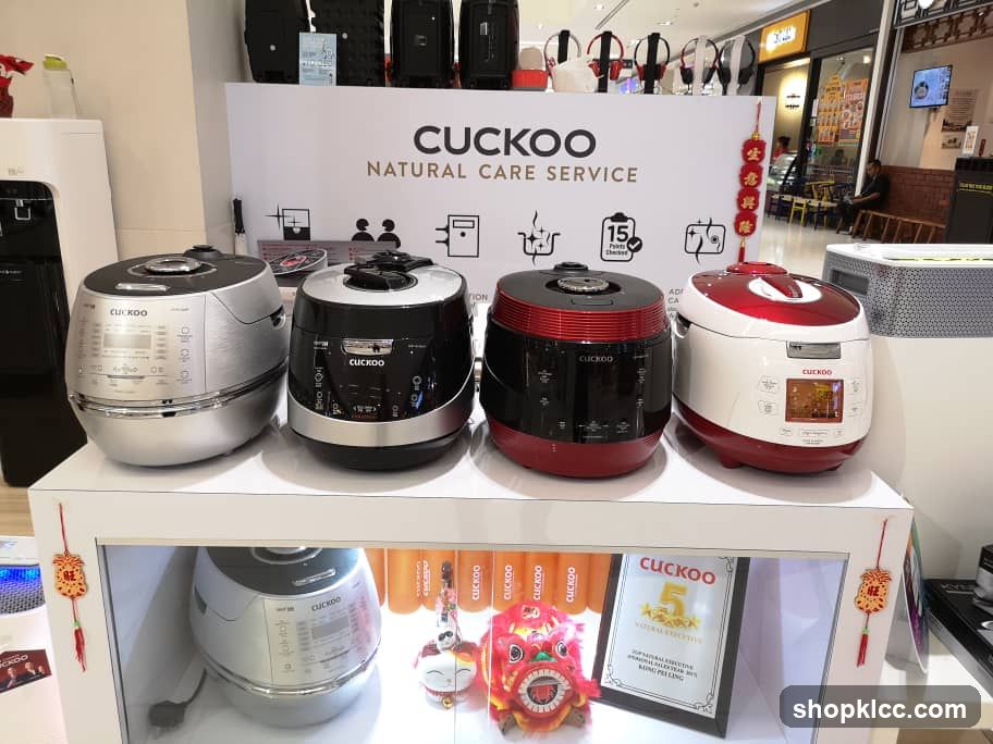 Cuckoo Appliances Display