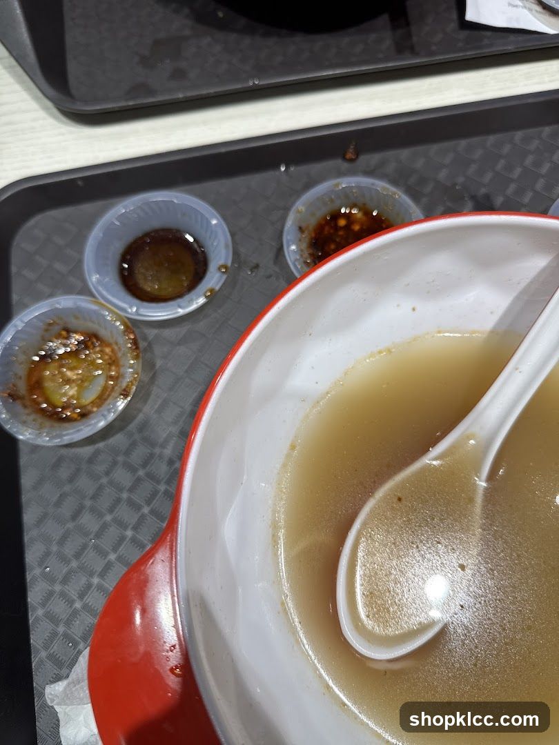 Soup and Condiments