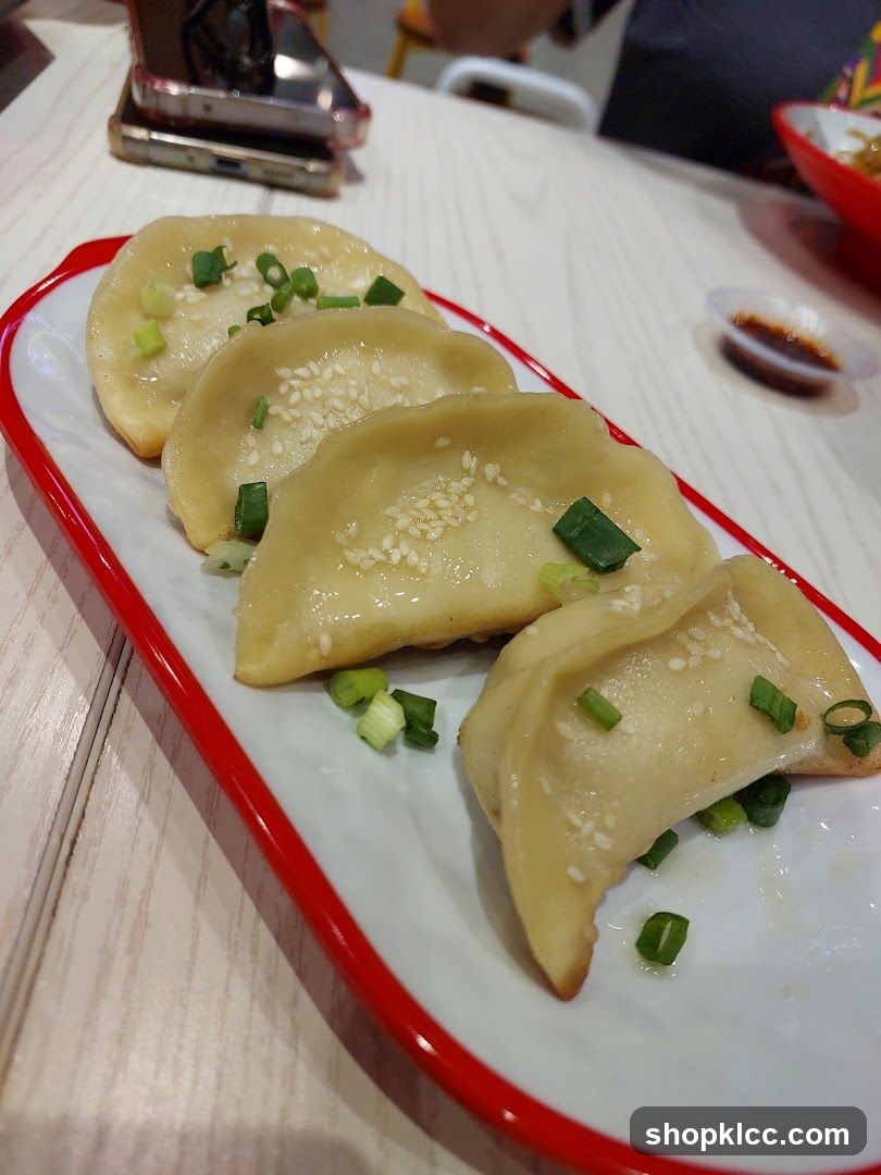 Pan-fried dumplings