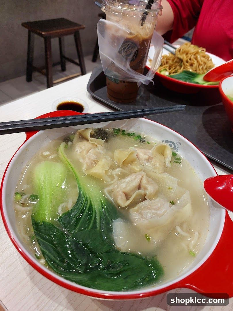 Wonton Noodle Soup