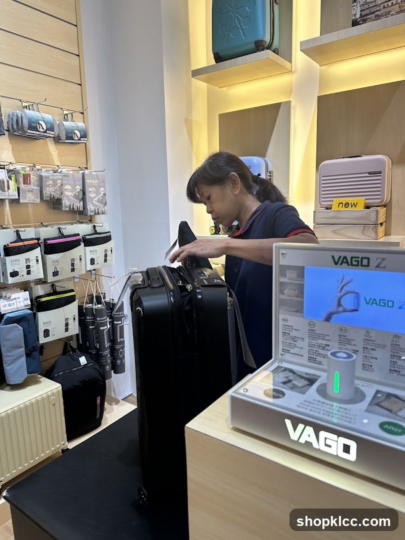 Luggage Store Interior