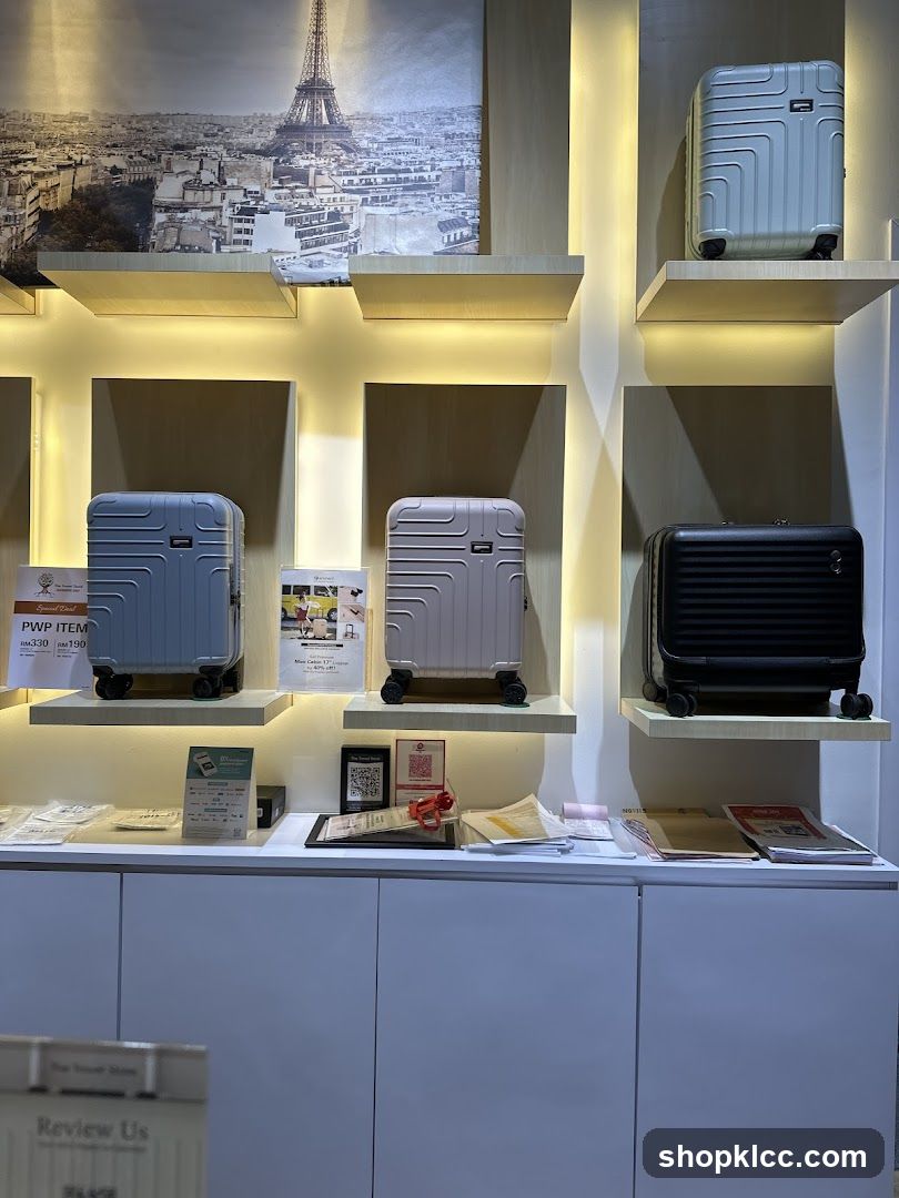 Luggage Display Shelf