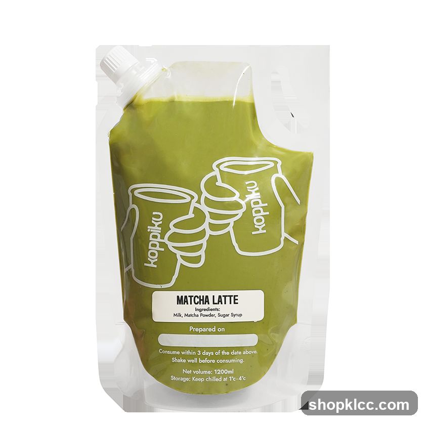 Matcha Latte Pouch