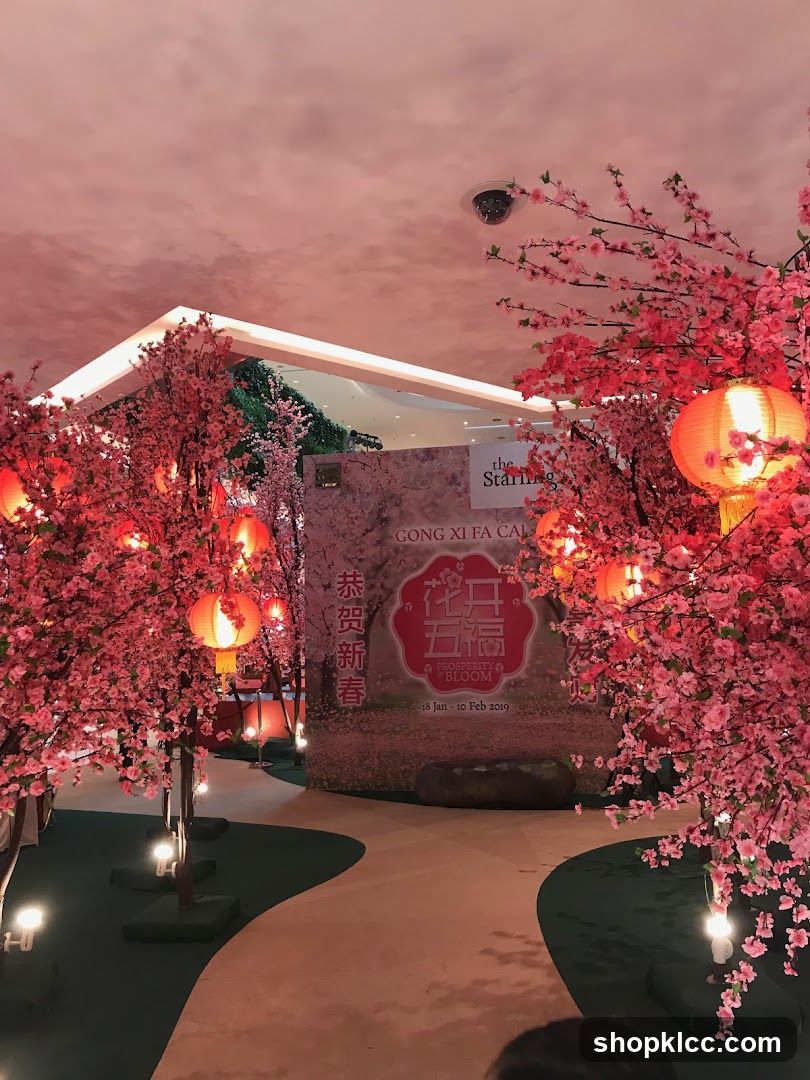 Cherry Blossom Festival Display
