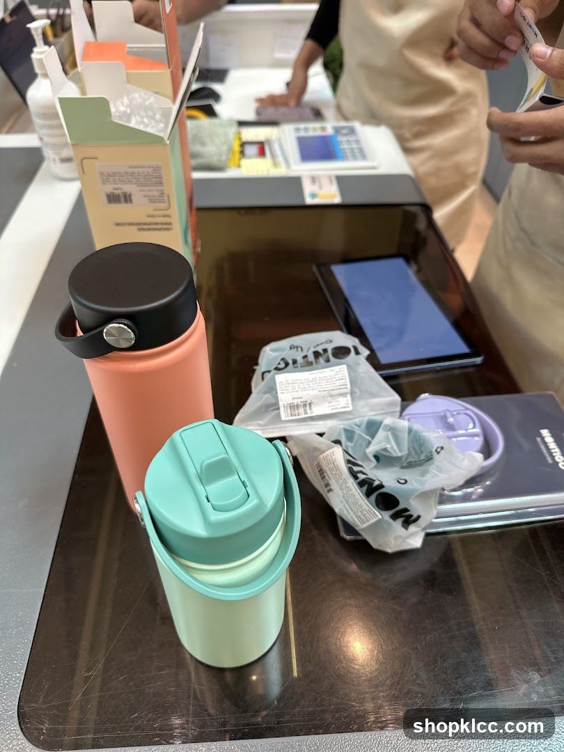 Product Display at Store Counter