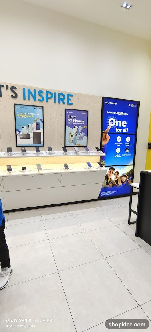 Mobile Phone Store Interior