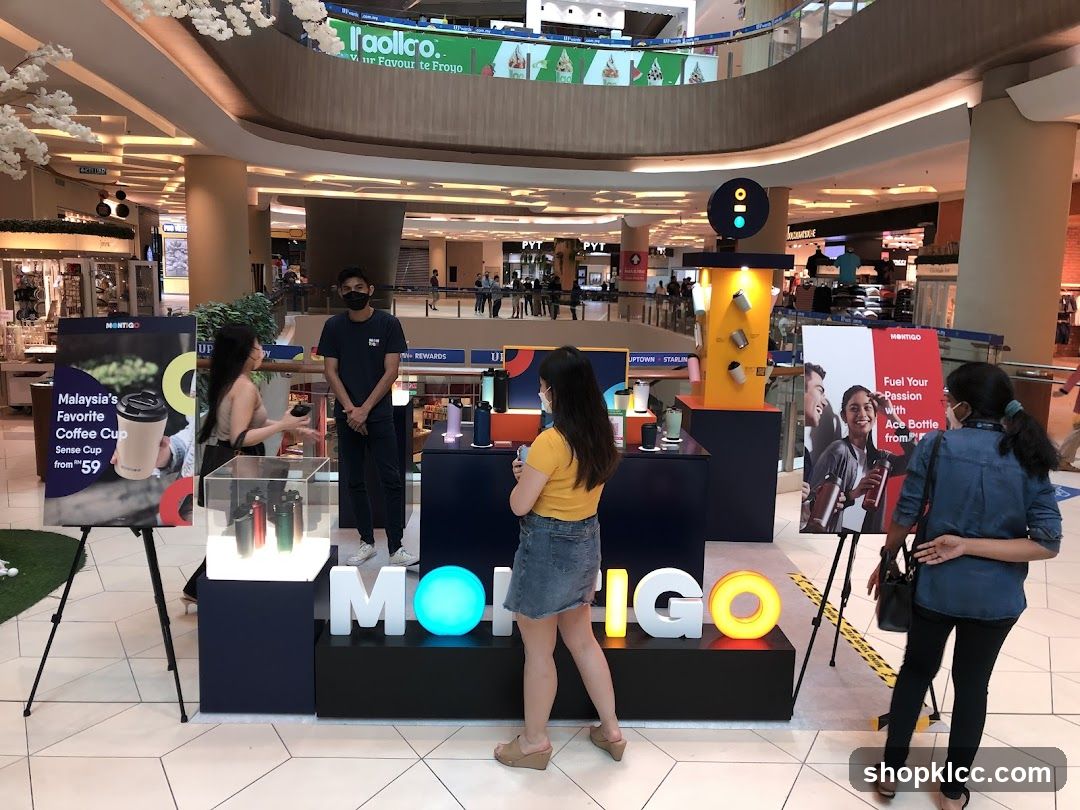 Moligo Booth in Mall