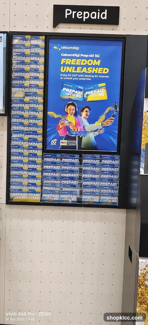 Prepaid Display Stand
